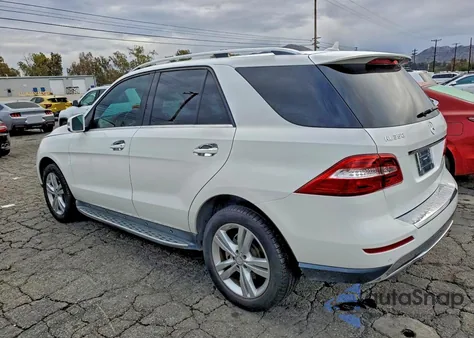 2014 Mercedes-Benz Ml 350 z USA, uszkodzony, nr VIN 4JGDA5JB2EA411053